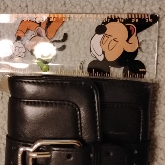 NWT Cole Haan black buckle wallet